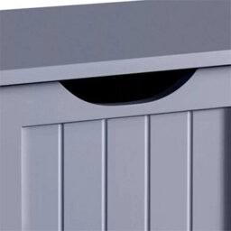 Bathroom Wood Cabinet Storage 4 Drawers 1 Door Free Standing Cupboard Unit - thumbnail 3