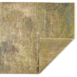 Mustard Abstract Kilim Modern Abstract Rug Easy To Clean Living Room And Bedroom-200Cm X 290Cm - thumbnail 5