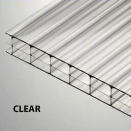 Polycarbonate Roof Car Port 2 Post - Wood - L350 X W290 Cm - Light Green - thumbnail 4