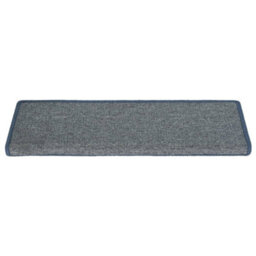 Berkfield Carpet Stair Treads 15 Pcs 65X25 Cm Purple And Blue - thumbnail 3