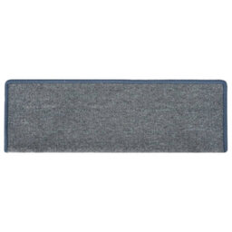 Berkfield Carpet Stair Treads 15 Pcs 65X25 Cm Purple And Blue - thumbnail 4