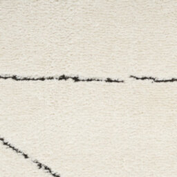 Nourison Modern Comfort Mnc02 Ivory Black Rug-119Cm X 180Cm - thumbnail 3
