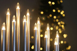 Marco Paul 17 Pipe Christmas Candle Bridge - Silver - thumbnail 6
