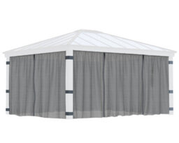 Canopia by Palram Canopia Netting Set For Dallas 4.9X4.3  Garden Gazebo - 4Pc - thumbnail 2