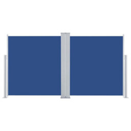 Walplus Retractable Side Awning Garden Sun Shade Canopy Gazebo For Back Door, Porch, Patio Blue 100X600 Cm - thumbnail 4