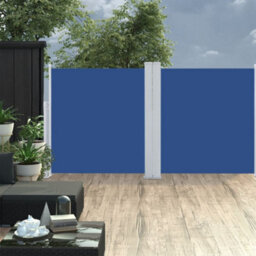 Walplus Retractable Side Awning Garden Sun Shade Canopy Gazebo For Back Door, Porch, Patio Blue 100X600 Cm - thumbnail 3