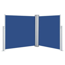 Walplus Retractable Side Awning Garden Sun Shade Canopy Gazebo For Back Door, Porch, Patio Blue 100X600 Cm - thumbnail 2