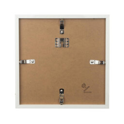 "Nicola Spring 10 X 10"" Photo Frame - White/white Mount - 3D Photo Frame Picture Frame Box Portrait Display Case (53 X 53Cm)" - thumbnail 5