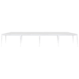 Walplus Party Tent Garden Gazebo Canopy 3X12 M Pe White - thumbnail 3