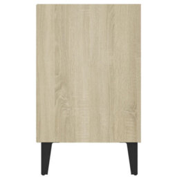 Berkfield Tv Cabinet With Metal Legs Sonoma Oak 103.5X30X50 Cm - thumbnail 5