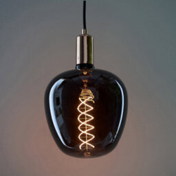 4W E27 Filament Lamp - Decorative Smoked Tinted Glass Light Bulb - Warm White - thumbnail 3