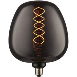 4W E27 Filament Lamp - Decorative Smoked Tinted Glass Light Bulb - Warm White