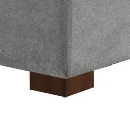 Xample Thomasville Miles Grey Fabric Corner Sofa Right Hand Facing With 2 Power Footrests, Pocket Coil Cushions,solid Wood Legs & Pillows - thumbnail 8