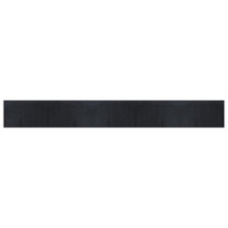Berkfield Modern Rug Rectangular Black 60X500 Cm Bamboo