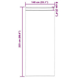 Berkfield Classic Curtain With Curtains 2 Pcs Wine Red 225 X 140 Cm Velvet - thumbnail 9