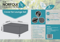 Norfolk Leisure 2 Seater Sofa Set Cover  L235Cm X W148Cm X H80Cm - thumbnail 2
