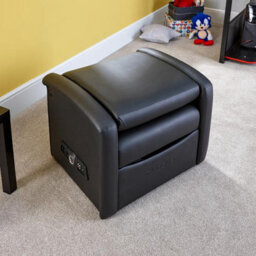 X Rocker Premier Jr 2.1 Audio Ottoman Gaming Chair For Kids - Black - thumbnail 5