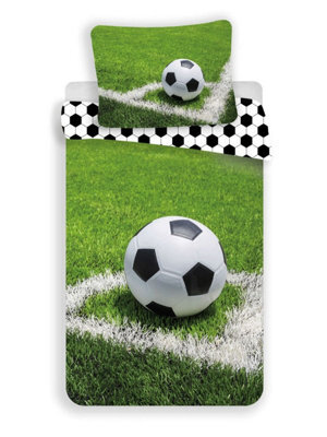 Football 100% Cotton Single Duvet Cover - image 1