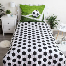 Football 100% Cotton Single Duvet Cover - thumbnail 3
