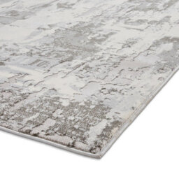 Grey Ivory Rug, 8mm Thickness Abstract Rug, Modern Grey Ivory Rug For Bedroom, Living Room, & Dining Room-160Cm X 220Cm - thumbnail 4