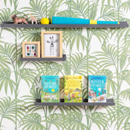 Harbour Housewares 2X Floating Picture Ledge Shelves - Grey 57Cm Mdf Wall Mounted Display For Photos, Frames & Décor - thumbnail 7