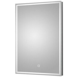 Hudson Reed Touch Sensor Led Bathroom Mirror 700 X 500 X 35 mm Frameless With Demister (Lq502) - thumbnail 1