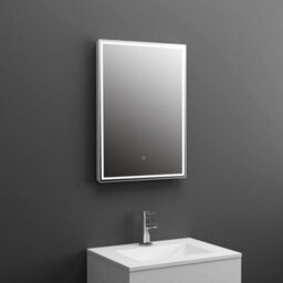 Hudson Reed Touch Sensor Led Bathroom Mirror 700 X 500 X 35 mm Frameless With Demister (Lq502) - thumbnail 2