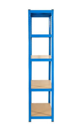Rhino Racking 2 Bays - 180 X 120 X 40Cm - Blue - 5 Tier Boltless Heavy Duty Garage Shelving Unit - 1000Kg Load Weight - thumbnail 2