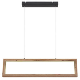 Luminosa Lighting Luminosa Mandera Pendant Ceiling Light Matt Black Led 3000K - thumbnail 3