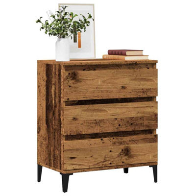 Berkfield Sideboard Old Wood 60X35X70 Cm Engineered Wood - image 1