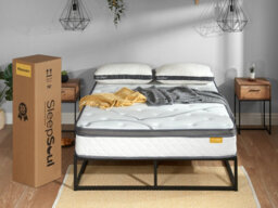 Sleepsoul Heaven 1000 Mattress With Hotel Collection Cotton Cloud Topper - thumbnail 5