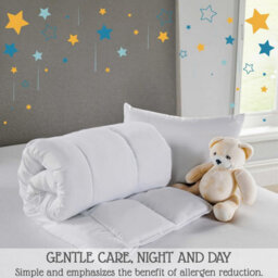 istyle mode 120Cmx150Cm Cot Bed Duvet 4.5 Tog, Lightweight Soft Snug Quilt For Kids, Toddlers, Hypoallergenic, Anti Allergy, Machine Washable - thumbnail 5