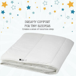 istyle mode 120Cmx150Cm Cot Bed Duvet 4.5 Tog, Lightweight Soft Snug Quilt For Kids, Toddlers, Hypoallergenic, Anti Allergy, Machine Washable - thumbnail 2