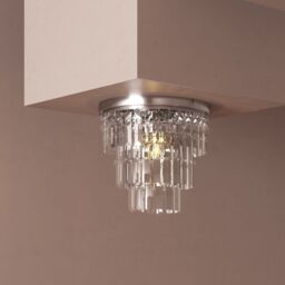 GoodHome Asuia Gloss Metal & Plastic Led Chandelier Ceiling Light - thumbnail 2