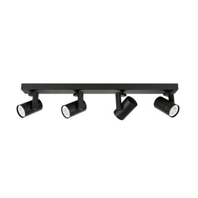Luminosa Lighting Luminosa Spiela Modern Ceiling Spotlight Bar, Gu10 - image 1
