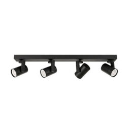Luminosa Lighting Luminosa Spiela Modern Ceiling Spotlight Bar, Gu10 - thumbnail 1