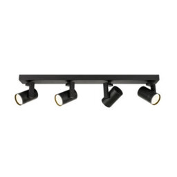 Luminosa Lighting Luminosa Spiela Modern Ceiling Spotlight Bar, Gu10 - thumbnail 2