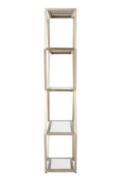 Premier Housewares Interiors By Premier Geometric Design Hexa Shelf Unit, Elegant Finish Shelf Unit, Durable Wall Shelving Unit For Bedroom - thumbnail 3