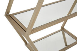 Premier Housewares Interiors By Premier Geometric Design Hexa Shelf Unit, Elegant Finish Shelf Unit, Durable Wall Shelving Unit For Bedroom - thumbnail 5