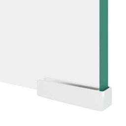 Vidaxl Tv Stand/monitor Riser Glass Clear 90X30X13 Cm - thumbnail 5