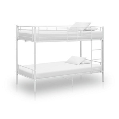 Berkfield Bunk Bed White Metal 90X200 Cm - image 1