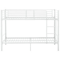 Berkfield Bunk Bed White Metal 90X200 Cm - thumbnail 3
