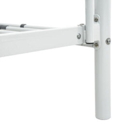 Berkfield Bunk Bed White Metal 90X200 Cm - thumbnail 7