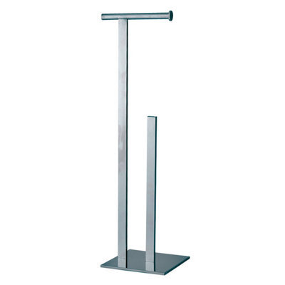 Showerdrape Superbia Chrome Toilet Roll & Spare Paper Holder - image 1