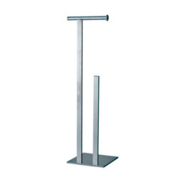 Showerdrape Superbia Chrome Toilet Roll & Spare Paper Holder - thumbnail 2