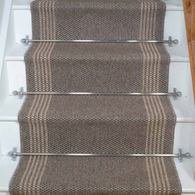 Natura Stair Runner - Hardwearing, Non-Slip & Durable Carpet For Stairs & Staircases, Multiple Lengths - image 1