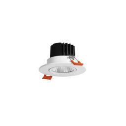 Luminosa Lighting Luminosa Base 95mm Led Recessed Downlight White Ip23 6.1W 3000K 518Lm