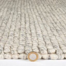Naturelle Delilah 120X170Cm Motted Cream Wool Pebble Rug - thumbnail 5