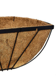 Ruddings Wood Garden Metal Wall Basket Trough Hay Rack Planter 500mm Set Of 2 - thumbnail 3