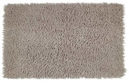 Rapport Home Cotton Loop Shaggy Bath Mat Taupe 50X80Cm - thumbnail 3